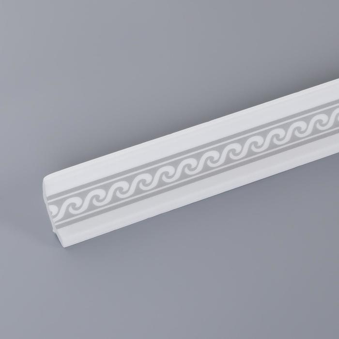 Плинтус потолочный C15/40 Плинтус потолочный C15/40 "Волна" серебро, 39х39х2000