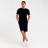 Футболка мужская MINAKU: Basic line MAN цвет черный, размер 54