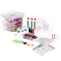 Набор для опытов «Меганабор для создания слаймов», своими руками, 10 фигурок и кристаллов Набор для опытов «Меганабор для создания слаймов», своими руками, 10 фигурок и кристаллов