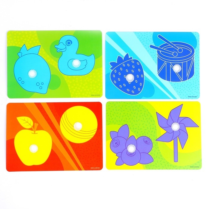 Развивающая игра на липучках &laquo;Цвета&raquo;