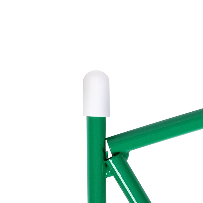 Ограждение декоративное, 60 &times; 325 см, 5 секций, металл, зелёное, &laquo;Арена&raquo;