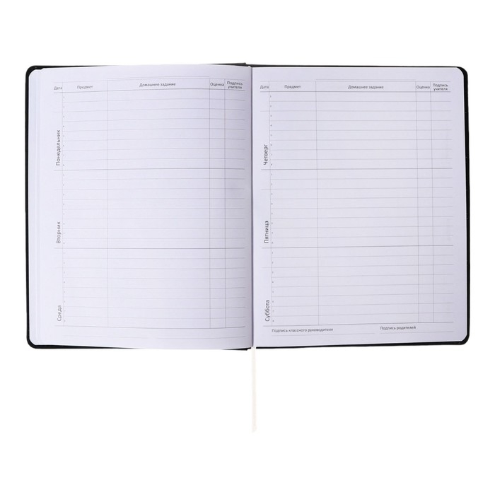 Дневник универсальный для 1-11 класса Bear Collection, твёрдая обложка, искусственная кожа, шелкография, ляссе, 80 г/м2