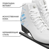 Коньки фигурные Winter Star &laquo;Узор&raquo;, р. 40