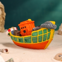 Корабль сувенирный "Рыбацкое судно" 16*7*7см Корабль сувенирный "Рыбацкое судно" 16*7*7см