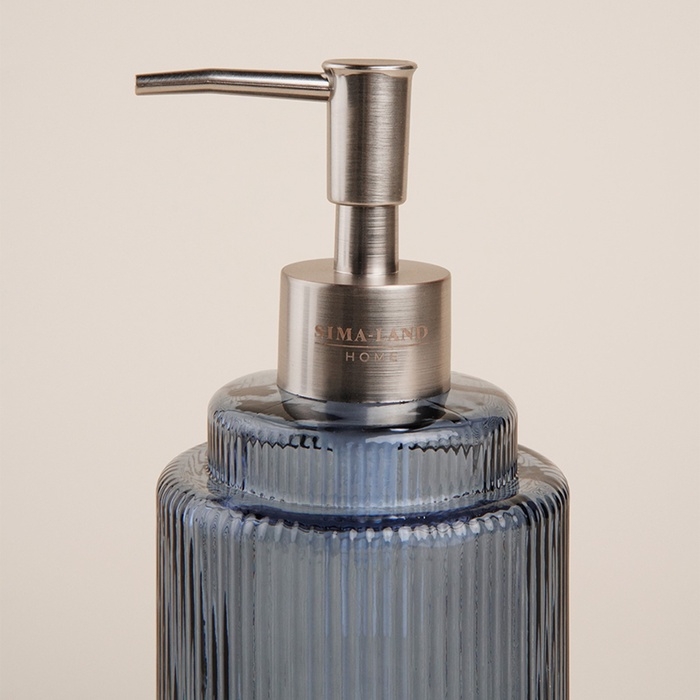 Аксессуары для ванной SL Home, 3 предмета: дозатор, мыльница, стакан