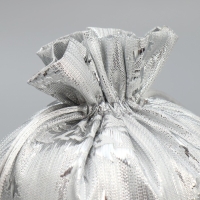 Мешочек подарочный парча «Новогодний лес», 16 х 24 см, Новый год Мешочек подарочный парча «Новогодний лес», 16 х 24 см, Новый год