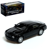 Машина металлическая Limo, 1:32, инерция, свет и звук, цвет чёрный Машина металлическая Limo, 1:32, инерция, свет и звук, цвет чёрный