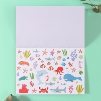 Наклейки в книжке "Животные" + 5 фонов 20,7х14,2 см