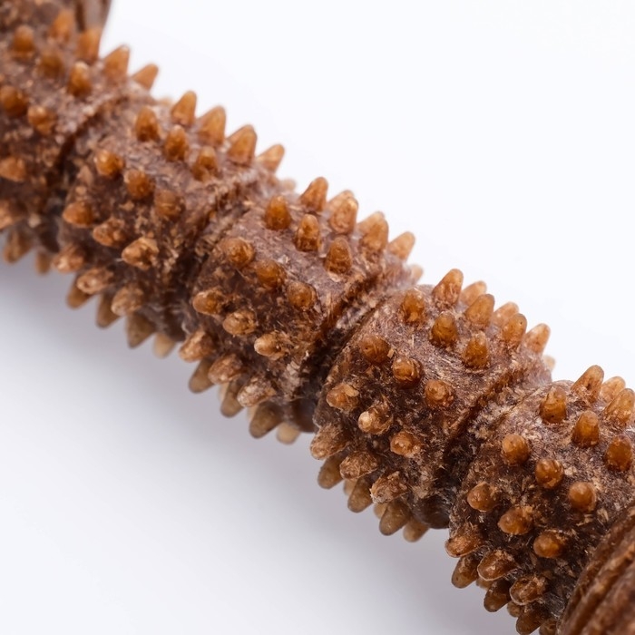 Игрушка для собак Игрушка для собак "Палка", TPR+Бамбук, массажная, 14,2 х 5,2 см