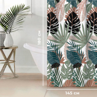 Штора для ванной &laquo;Tropic&raquo;, 145&times;180 см