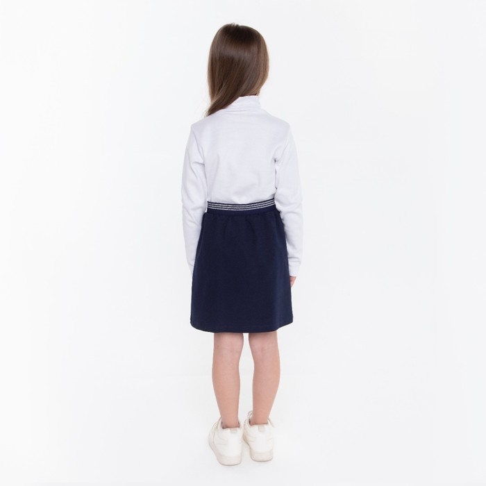 Юбка Юбка "Школа-3" для девочки, цвет т.синий, рост 152 см (76)