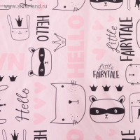 Постельное белье "Этель" 1.5 сп Little crown 143*215 см, 150*214 см, 50*70 см -1 шт,100% хл, бязь