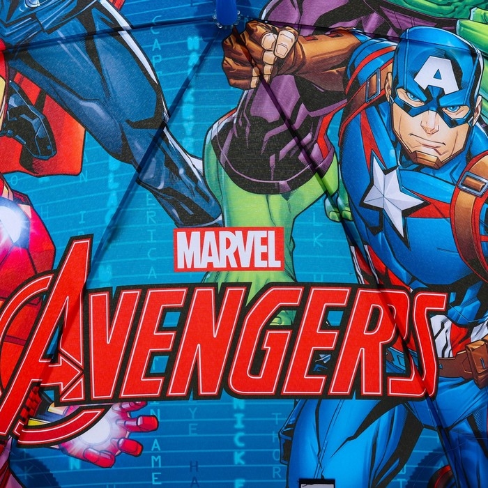 Зонт детский. Мстители, 6 спиц d=90 см Зонт детский. Мстители, 6 спиц d=90 см