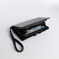 Портмоне мужское на магните, отделение для сим-карт, цвет чёрный Портмоне мужское на магните, отделение для сим-карт, цвет чёрный