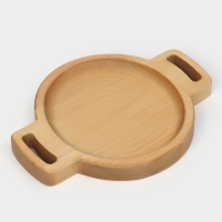 Подарочный набор деревянной посуды Adelica &laquo;Кухни мира&raquo;, доски для подачи 3 шт: 43&times;25 см, 21&times;14 см, 18&times;14 см, берёза