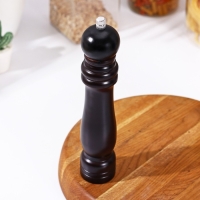 Мельница для специй Доляна &laquo;Дуновение леса&raquo;, 26,5&times;4,5 см, керамический механизм, цвет тёмное дерево