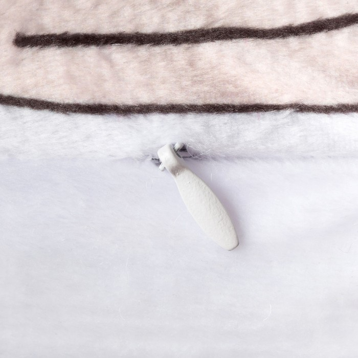 Подушка декоративная Крошка Я &laquo;Ёжик&raquo;, 41х25 см, велюр, 250гр/м2