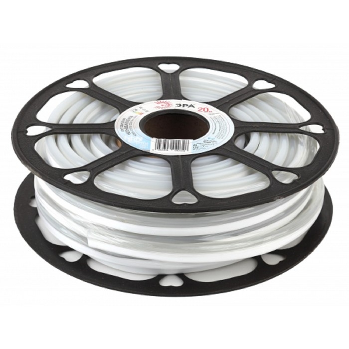 Гибкий неон &laquo;Эра&raquo; 8 &times; 16 мм, IP67, 20 м, SMD2835, 120 LED/м, 220 В, свечение холодное белое