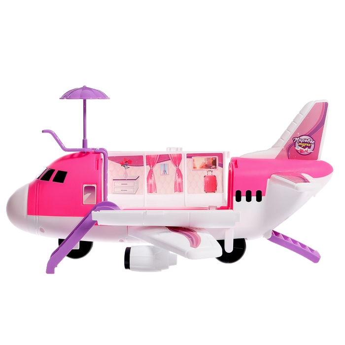 Самолет-парковка «Полет мечты», с фигурками Самолет-парковка «Полет мечты», с фигурками