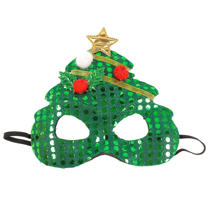 Новый год! Карнавальная маска &laquo;Ёлочка&raquo;