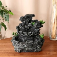 Фонтан "Прохлада" водопад, 11х18х23 см (с подсветкой, без шарика) Фонтан "Прохлада" водопад, 11х18х23 см (с подсветкой, без шарика)