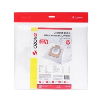 Мешок-пылесборник XXL-36 Ozone синтетические для пылесоса, 12 шт + 2 микрофильтра Мешок-пылесборник XXL-36 Ozone синтетические для пылесоса, 12 шт + 2 микрофильтра