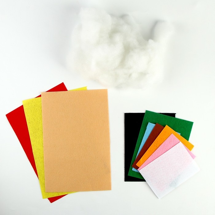 Набор для шитья. Игрушки из фетра своими руками «Милые вкусняшки», с книжкой Набор для шитья. Игрушки из фетра своими руками «Милые вкусняшки», с книжкой