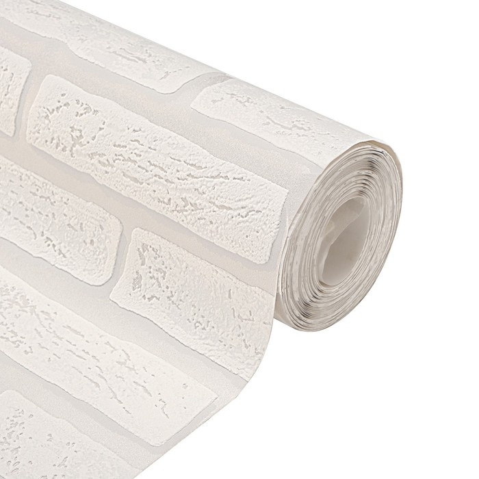 Обои виниловые на флизелиновой основе "Гомельобои" Гермес 11, белый, 1,06х10,05м