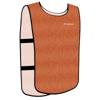 Манишка футбольная детская на резинке ONLYTOP Print, р. 36-40, цвет оранжевый Манишка футбольная детская на резинке ONLYTOP Print, р. 36-40, цвет оранжевый