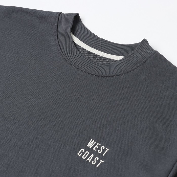 Футболка мужская MIST Men's casual размер 52, графитовый