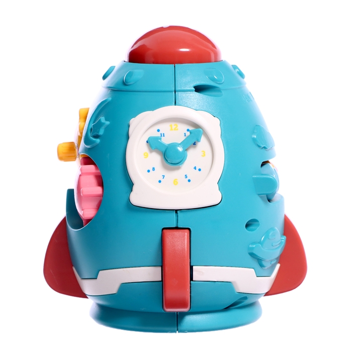 Развивающая игрушка «Ракета», звуковые эффекты, цвета МИКС Развивающая игрушка «Ракета», звуковые эффекты, цвета МИКС