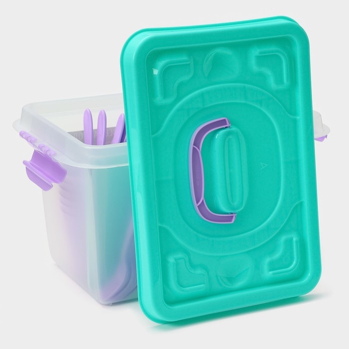 Набор посуды на 4 персоны «Весёлая компания», 36 предметов Набор посуды на 4 персоны «Весёлая компания», 36 предметов