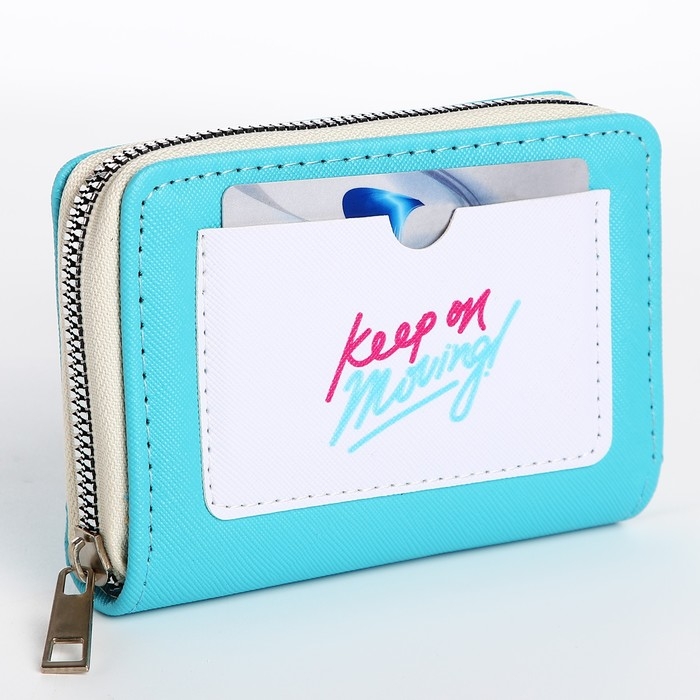 Картхолдер кошелёк Keep on moving, 12х 9,5х 2 см Картхолдер кошелёк Keep on moving, 12х 9,5х 2 см