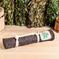 Банный лежак "Настоящий защитник" Банный лежак "Настоящий защитник"