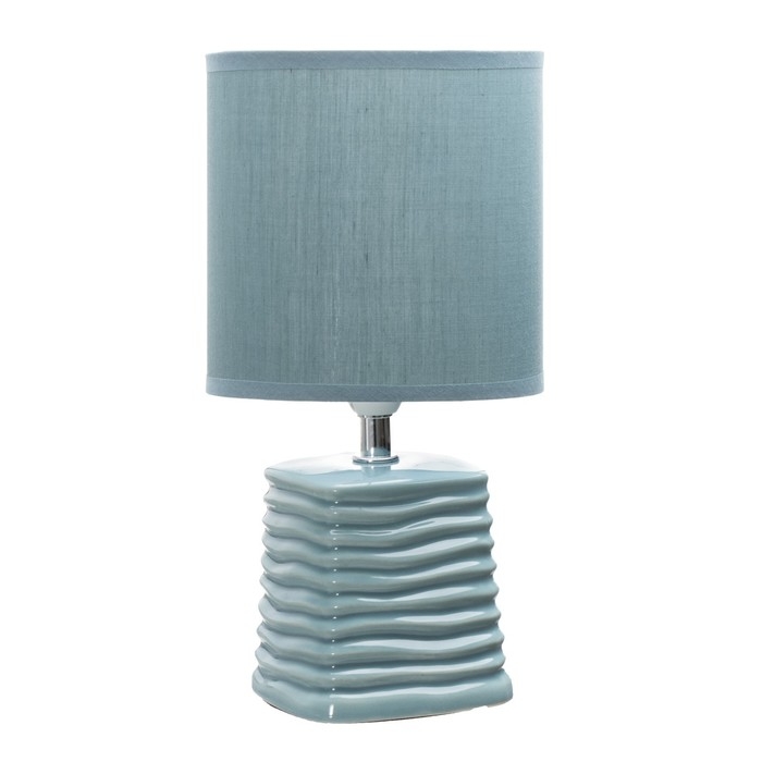 Настольная лампа "Синбола" E14 40Вт зеленый 14х14х26,5 см RISALUX