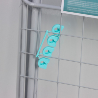 Сушилка для белья напольная складная, рабочая длина 20 м, высота от пола 95 см, ширина 54 см, цвет серый, ножки МИКС