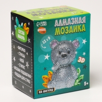 Алмазная мозаика на фигурке для детей &laquo;Милый мишка&raquo;, полное заполнение