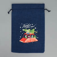 Мешок с термонаклейкой &laquo;Елочка&raquo;, 30 х 40 см +/- 1.5 см, Новый год