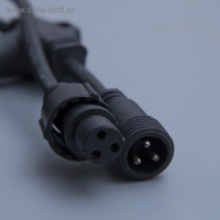 Гирлянда «Занавес» 2 х 6 м , IP65, УМС, тёмная каучуковая нить, 1440 LED, свечение белое, 220 В Гирлянда «Занавес» 2 х 6 м , IP65, УМС, тёмная каучуковая нить, 1440 LED, свечение белое, 220 В