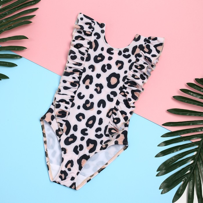 Купальник детский KAFTAN &laquo;Леопард&raquo;, рост 98-104 (30)