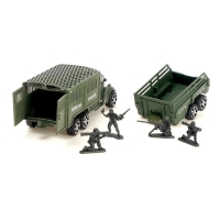 Машина инерционная &laquo;Армия&raquo;, с прицепом, МИКС