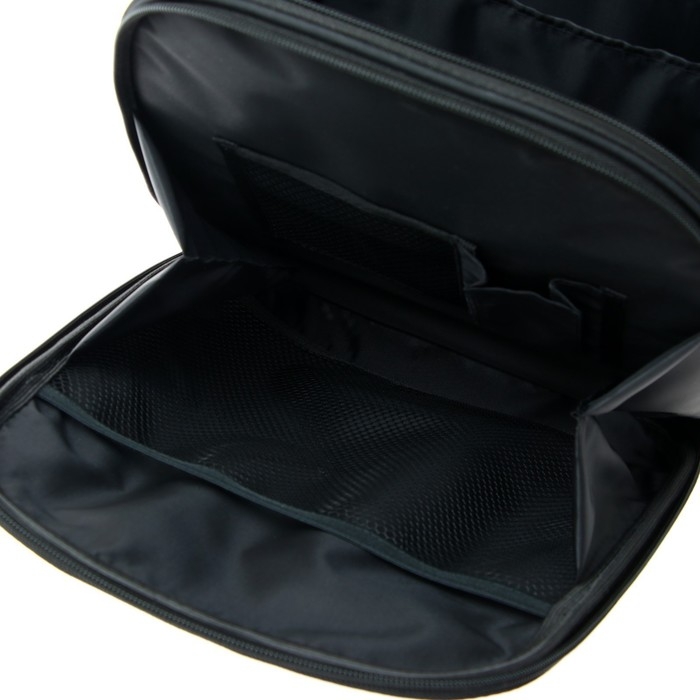 Рюкзак каркасный 38 х 30 х 16 см, эргономичная спинка, Calligrata Probag "Мото" (школьный, с ситемой роста)