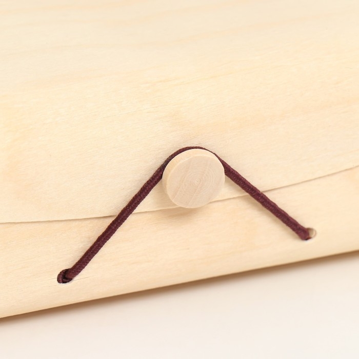 Шкатулка дерево под роспись прямоугольник Шкатулка дерево под роспись прямоугольник "Тонкий лист" 13х9х6 см