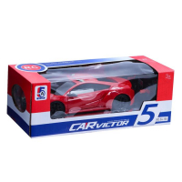 Машина радиоуправляемая &laquo;Купе&raquo;, работает от аккумулятора, цвет красный