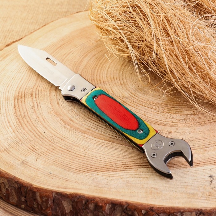 Нож складной Нож складной "Гаечный ключ" 21см, клинок 78мм/1,5мм