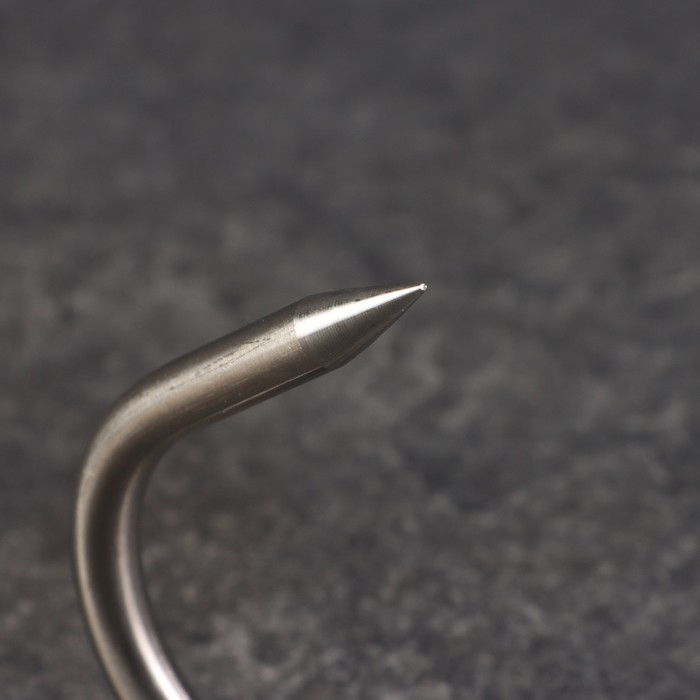 Обвалочный крюк для мяса, 28см, с металлической ручкой