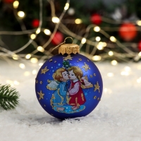 Шар "Ангелочек нежный 2", 80 мм, в подарочной упаковке Шар "Ангелочек нежный 2", 80 мм, в подарочной упаковке