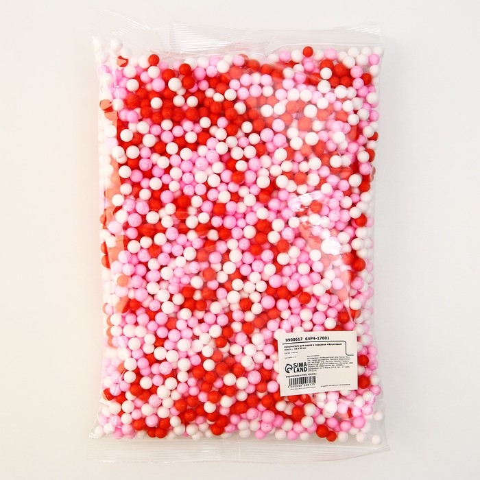 Наполнитель для шаров и подарков, упаковка, &laquo;Фруктовый микс&raquo; , 15 х 26 см