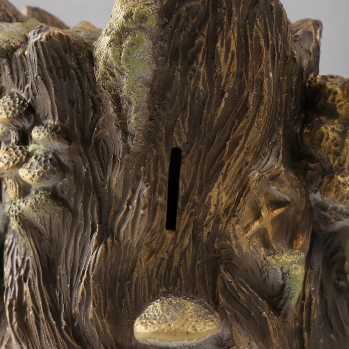 Копилка "Домик садовых троллей Пеньхаус" 21,5 х 21 х 16,5 см.