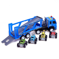 Грузовик инерционный &laquo;Автовоз&raquo;, с 4 джипами, световые эффекты, масштаб 1:12